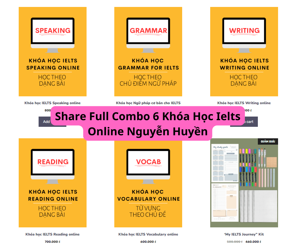 Khóa Học Ielts Nguyễn Huyền