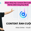 Share Khóa Học Content Ảnh Cuộn TikTok 2024 Cùng Duy Muối