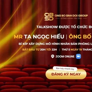 Khóa học Bí Kíp Xây Dựng Mô Hình Nhân Bản phòng Live Hiệu Quả – Tạ Ngọc Hiếu | Ông Bố Sinh Đôi